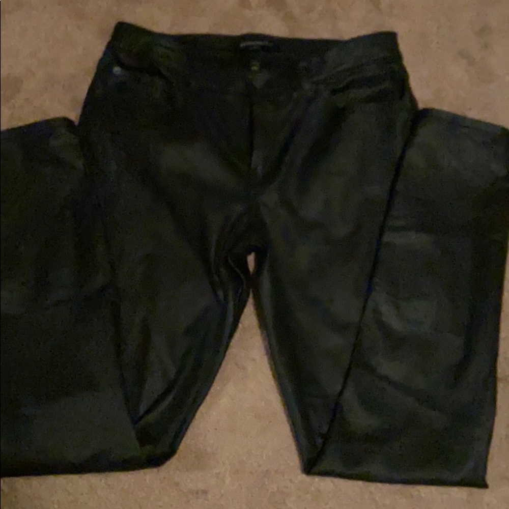 NWOT Banana Republic Coated Denim Skinny Jeans